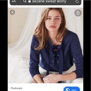 NWT Sezane Sweat Lenny Jumper